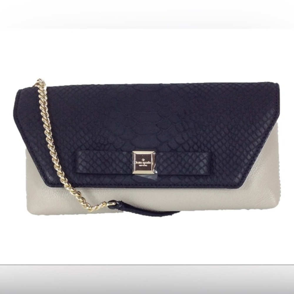 Kate Spade Rivas Street Adley Colorblock Crossbody, Clocktower/Black
